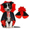 Medium Dog Halloween Costumes, Halloween Dog Vampire Cloak Costume Dog Devil Costume Pet Halloween Costume